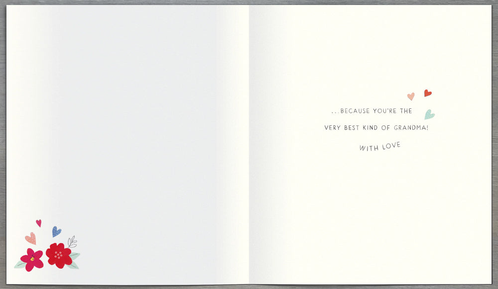 Just For You Grandma Mothers Day Card