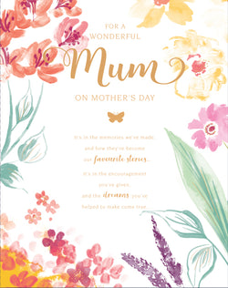 Mum Mothers Day Card