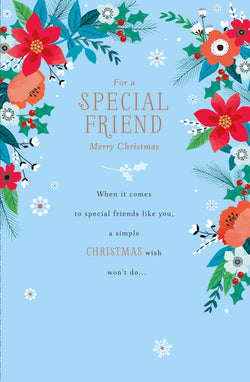 Special Friend  Christmas Card