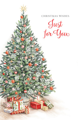 Just For You Christmas Card 