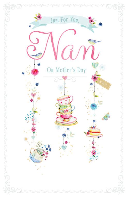 Just For You Nan Mothers Day Card