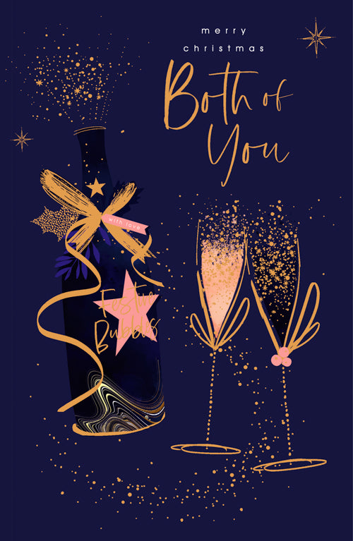 Both Of You Christmas Card