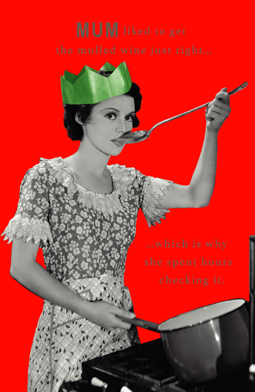 Funny Mum Christmas Card