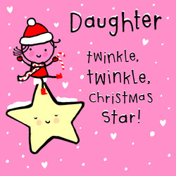 Funny Daughter Christmas Card