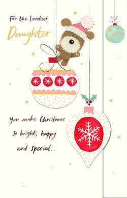 Daughter Christmas Card 