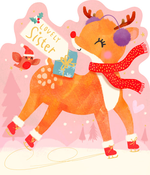 Sister Christmas Card 