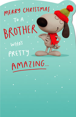 Funny Brother Christmas Card
