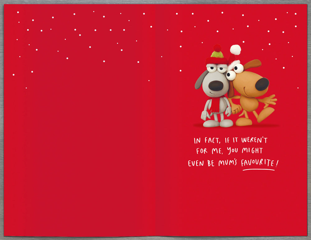 Funny Brother Christmas Card
