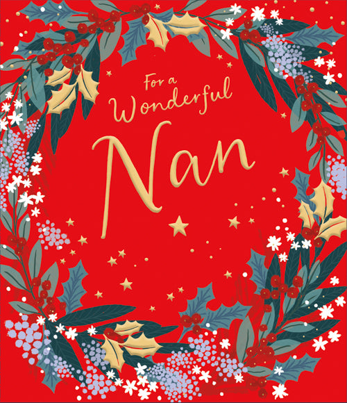 Nan Christmas Card