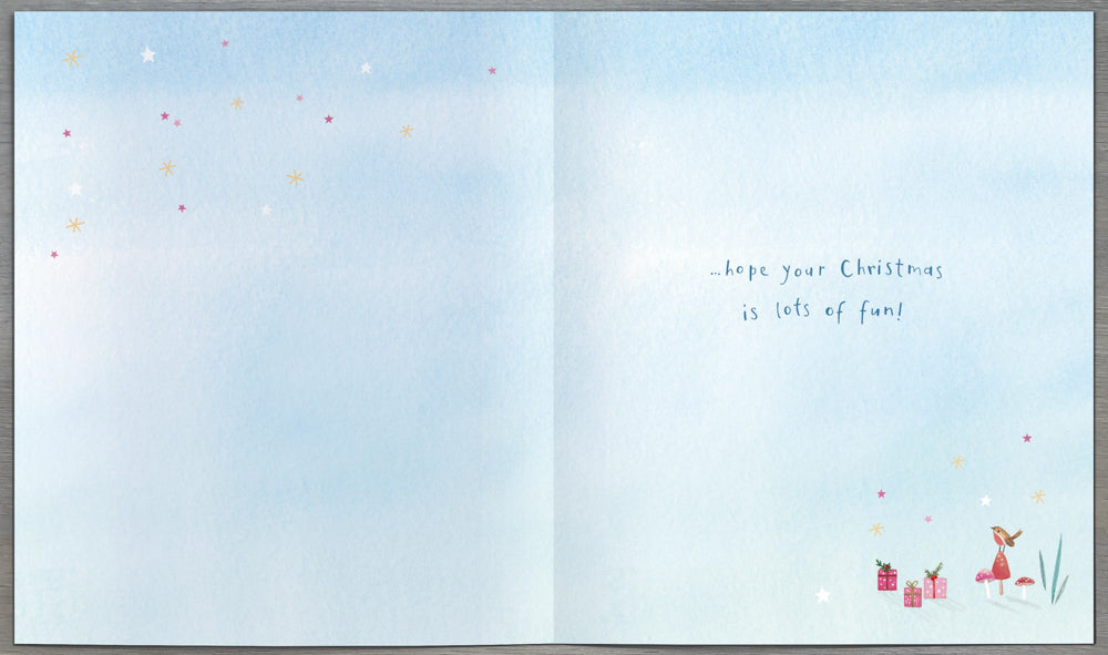 Granddaughter Christmas Card 
