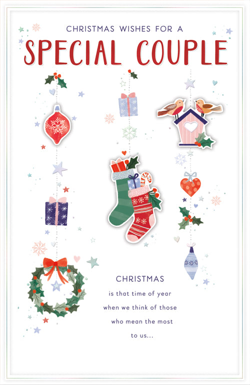 Special Couple Christmas Card