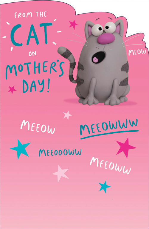 From Cat Mothers Day Card