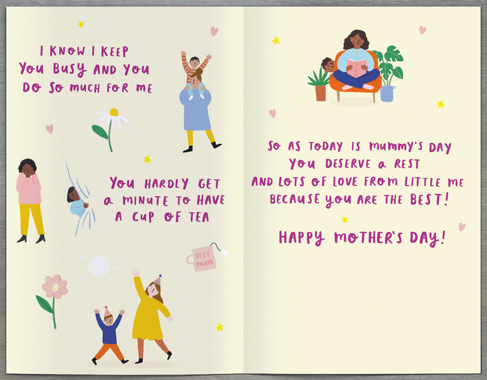 Mummy Mothers Day Card