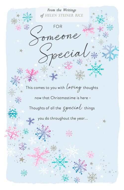 Someone Special Christmas Card
