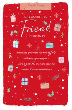 Friend Christmas Card