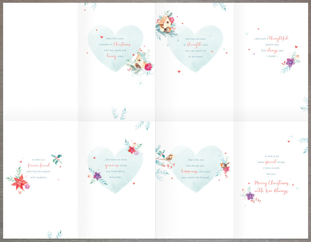 Special Wife Christmas Card