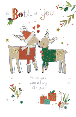 Both Of You Christmas Card