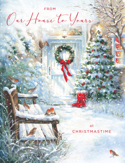 From Our House To Yours Christmas Card 