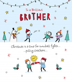 Funny Brother Christmas Card
