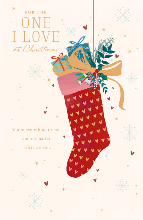 One I Love Christmas Card