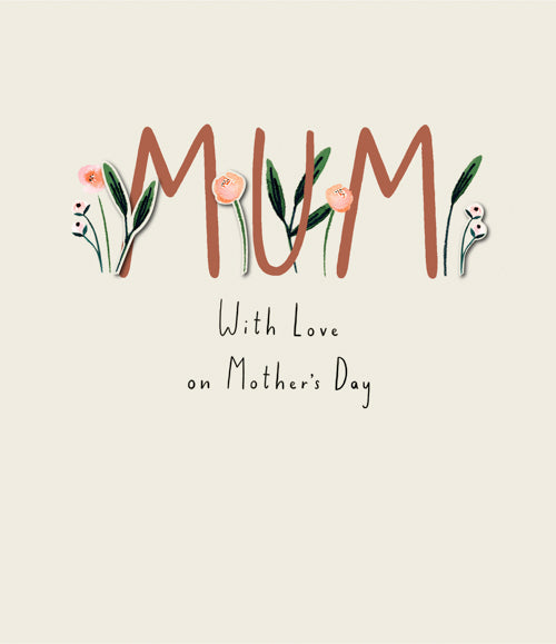 Mum Mothers Day Card