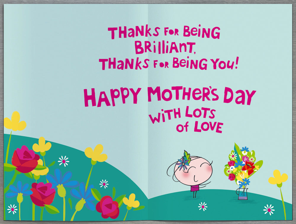 Both Of Us Mum Mothers Day Card