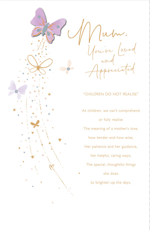 Mum Mothers Day Card