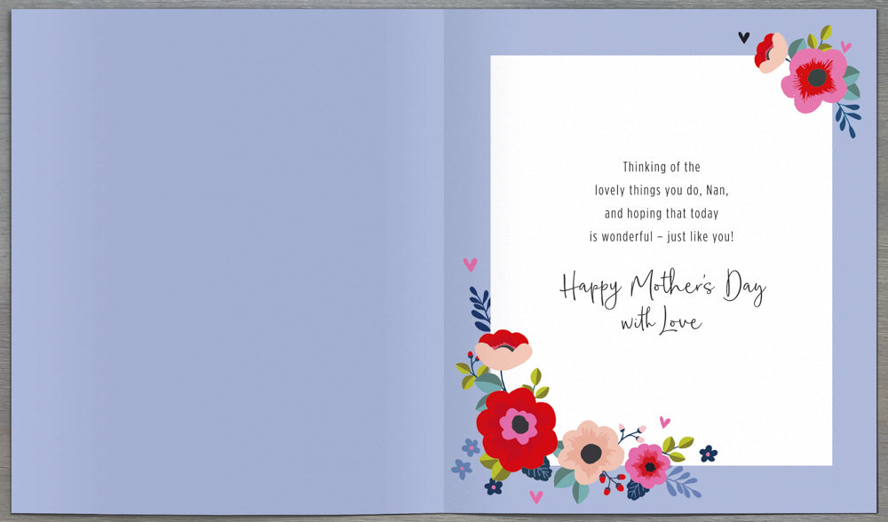 Nan Mothers Day Card