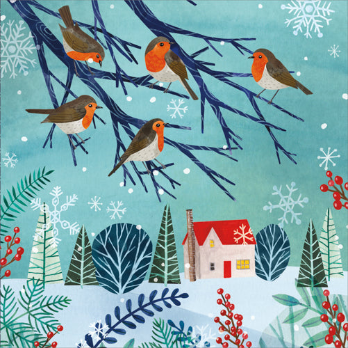 Blank Christmas Card