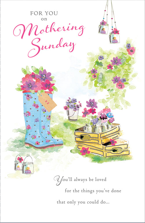 Mothering Sunday Mothers Day Card