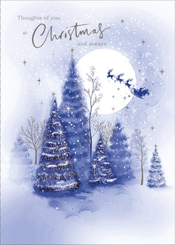Thoughts Of You Christmas Card