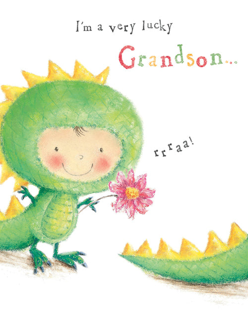 Grandson Mothers Day Card