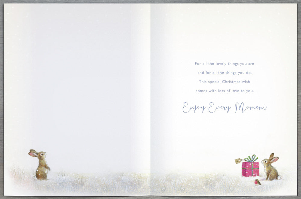 Special Niece Christmas Card 