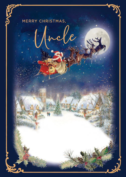 Uncle Christmas Card