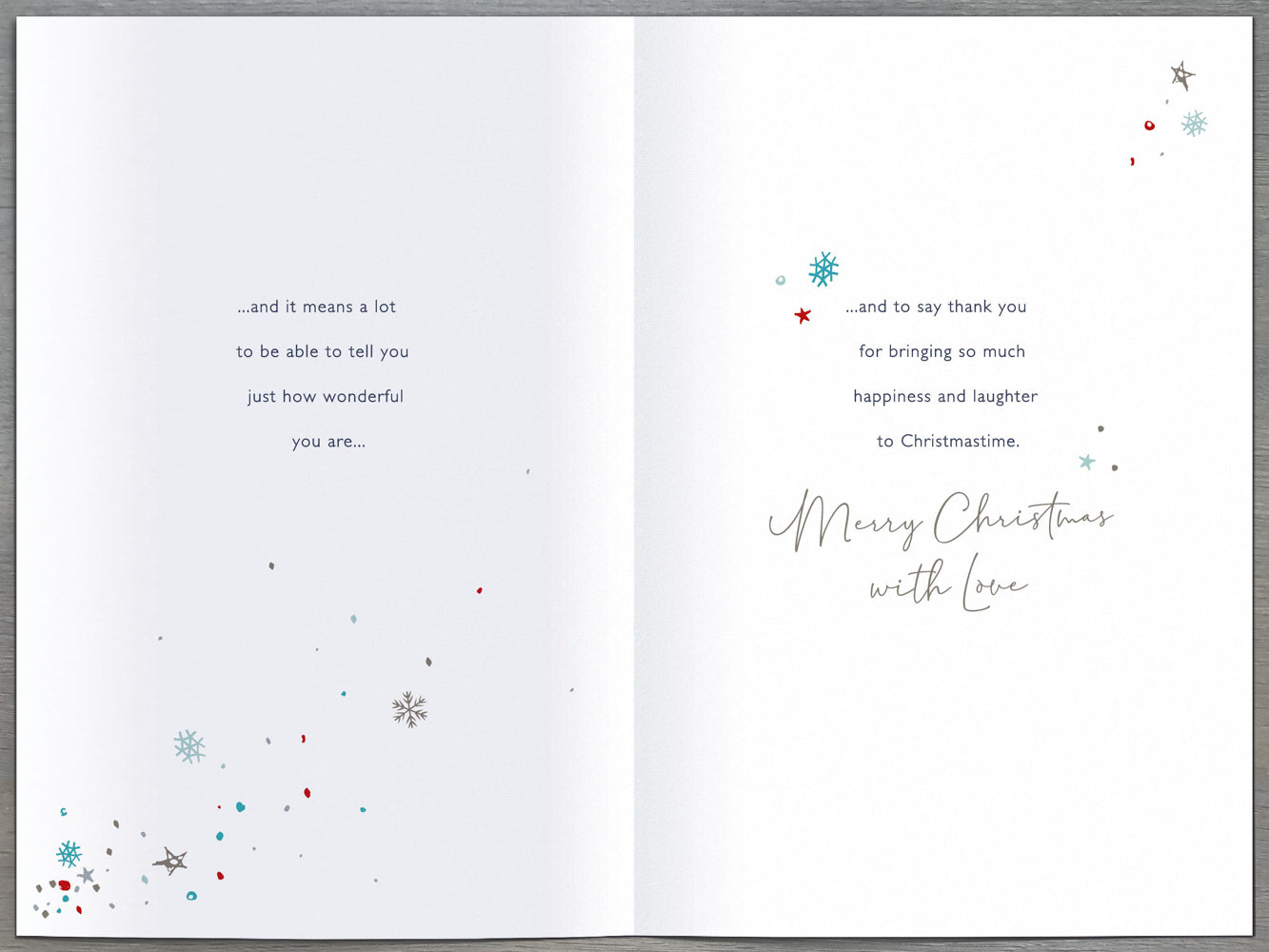 Grandad Christmas Card