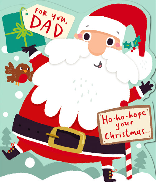 Dad Christmas Card 