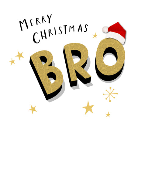 Bro Christmas Card