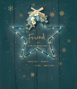 Friend Christmas Card