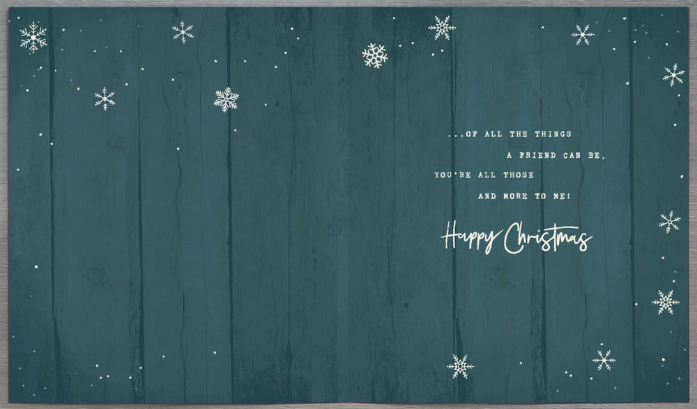 Friend Christmas Card