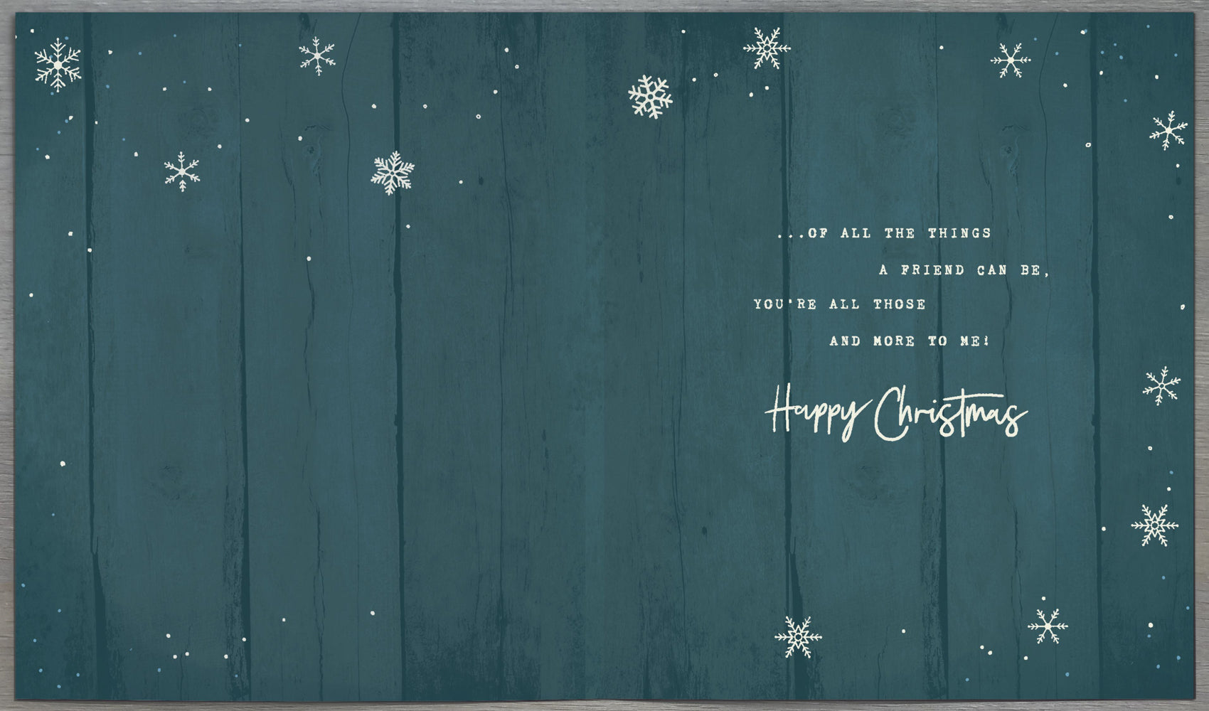 Friend Christmas Card