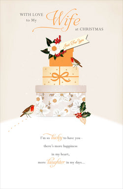 Wife Christmas Card