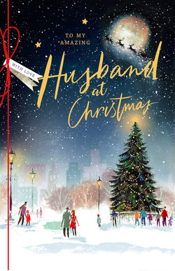 Husband Christmas Card 