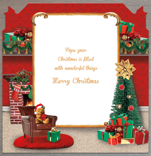 Funny House Christmas Card