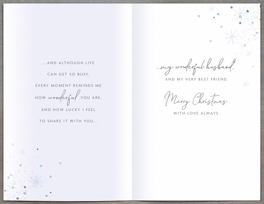 Husband Christmas Card