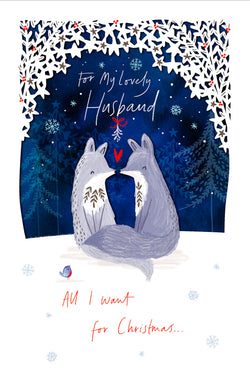 Husband Christmas Card