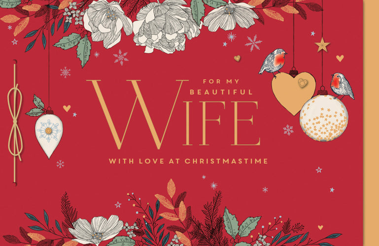 Wife Christmas Card