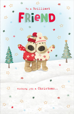 Brilliant Friend Christmas Card