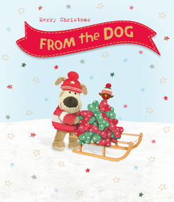 Dog Christmas Card