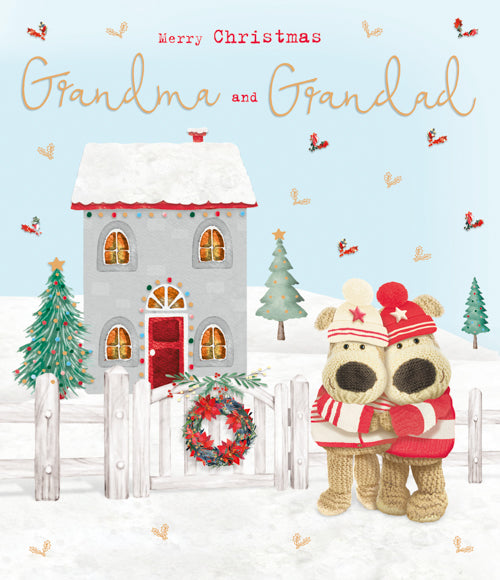 Grandma And Grandad Christmas Card