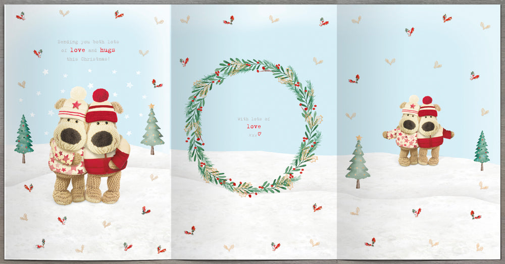 Granny And Grandad Christmas Card